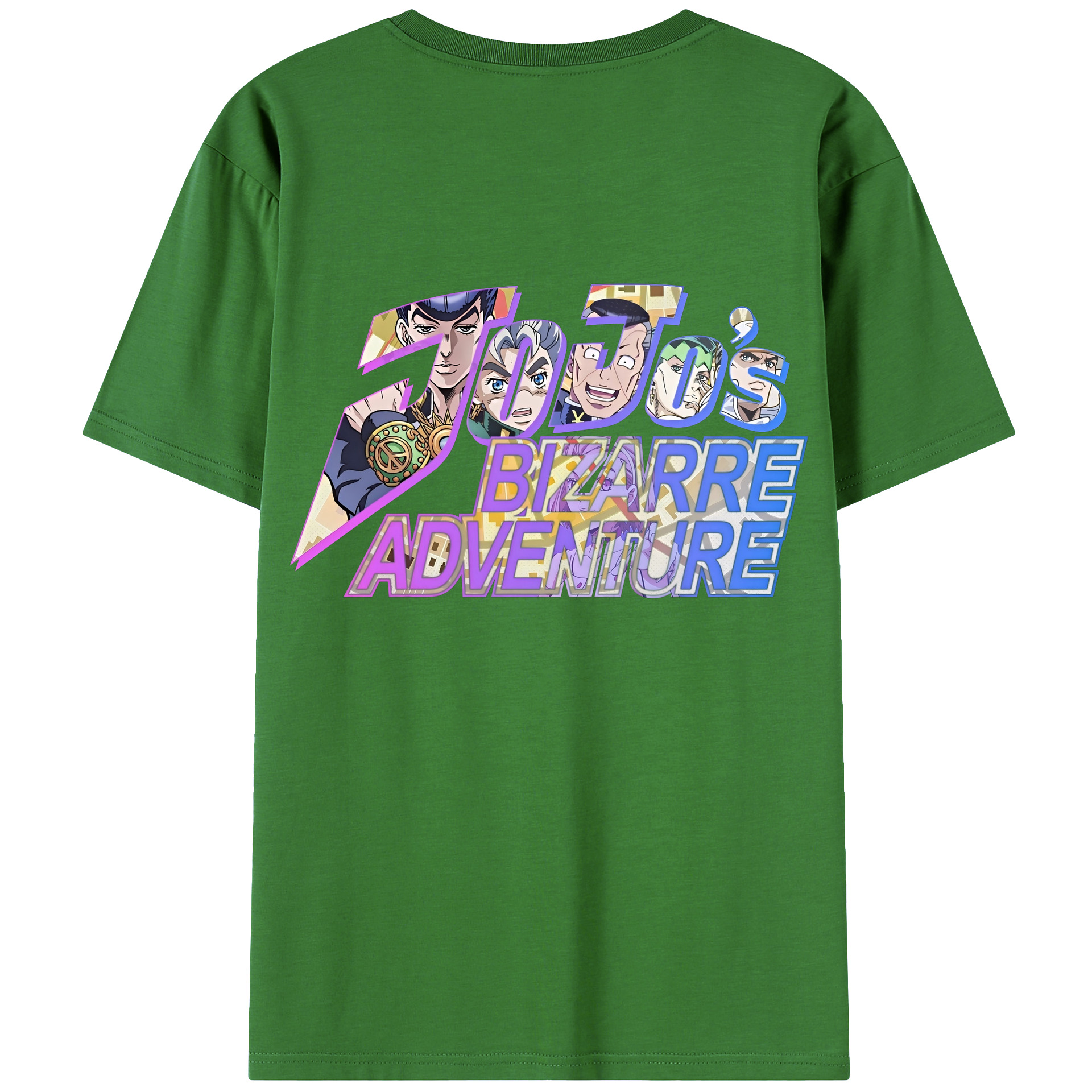 （画像用） ジョジョの奇妙な冒険 JoJo's Bizarre Adventure レディース半袖Tシャツ(バックプリント)